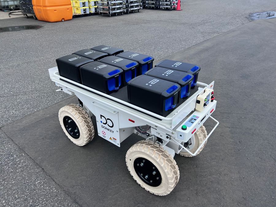 MPP を積んだ自走式台車 DONKEY CP200